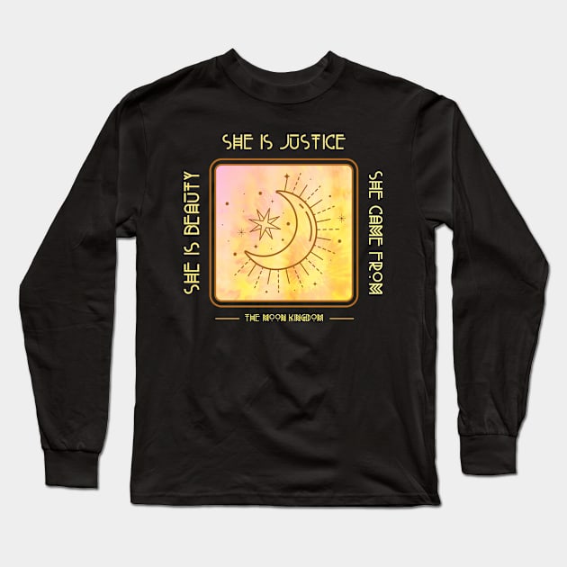 The MOON KINGDOM Long Sleeve T-Shirt by AurosakiCreations